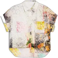 Desigual Blusa mistura de cores