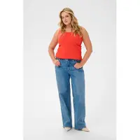KAFFE CURVE Top 'KCcarina' vermelho