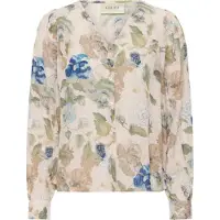 Cream Blusa 'CRLucia' bege / azul / castanho / verde