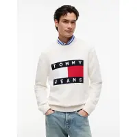Tommy Hilfiger Pullover azul escuro / vermelho vivo / branco