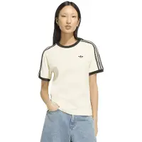 Adidas Camisa '3-STRIPES' preto / branco lã