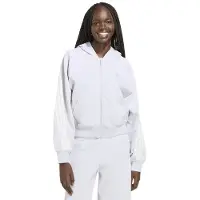 Adidas Casaco de treino em moletão 'KIT 3-STRIPES FULL ZIP' acinzentado / branco