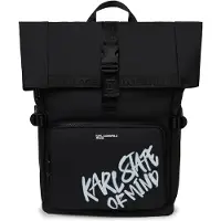 Karl lagerfeld JEANS Mochila preto / branco