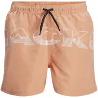 Jack & Jones Calções de banho cor-de-rosa / branco