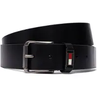 Tommy Hilfiger Cintos 'Scanton Roller Buckle' preto