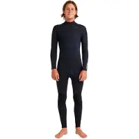 Quiksilver Fato De Neoprene De Manga Comprida Com Fecho No Peito E Session 4/3 Mm