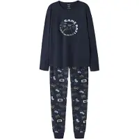 Name it Pijama azul céu / azul escuro / cinzento / verde claro