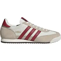 Adidas Sapatilhas baixas 'R71' bege / vermelho escuro / branco