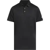Adidas Camisa funcionais 'Kids Performance Polo' preto / branco