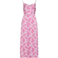 Vila Vestido Midi Sem Mangas Ravenna