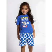 Sonic Pijama De Manga Curta Sonic