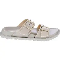 Pepe Jeans para mulher. PLS700005 Sandálias Ocean Studs em branco e branco (39), Plano, Nenhum, Casual, Beachwear