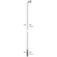 Alpina Raios 2.00 Mm Zinc 100 Unidades