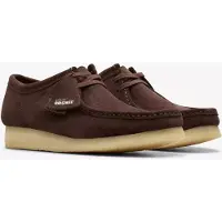 Clarks Sapatos Originals Wallabee homens - Castanho - 43