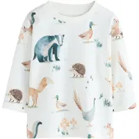 Next Camisola mistura de cores / branco