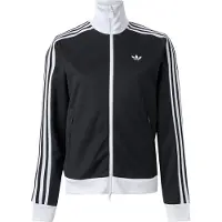 Adidas Originals Casaco em moletão 'Classic' preto / branco