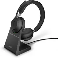 Jabra Fone De Ouvido Sem Fio Evolve2 65 Hs+stand Uc