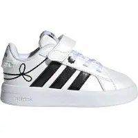 Adidas Sapatilhas 'Grand Court 3.0' preto / branco