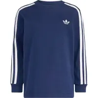 Adidas Originals Camisola '3-STRIPES LONG SLEEVE' marinho / branco