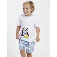 Bluey Camiseta De Pijama De Manga Curta Bluey