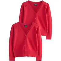 Next Casaco de malha vermelho