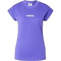 Adidas Camiseta De Manga Curta Essentials Linear Cotton
