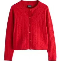 Next Casaco de malha vermelho