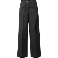 Adidas Originals Calças com vincos 'Tailored' preto / branco