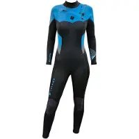 Seland Fato De Neoprene De Manga Comprida Com Fecho De Correr Nas Costas Para Mulher Bahia Ii 5/4/3 Mm