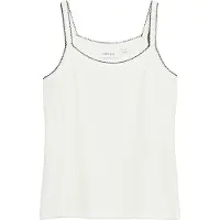 Comma Top preto / branco