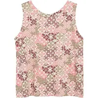 s.Oliver Top oliveira / rosa / bordeaux / branco