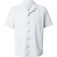 s.Oliver Camisa azul pastel / branco