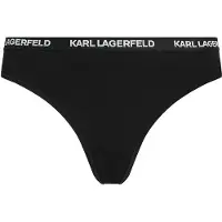 Karl Lagerfeld Tanga rosa claro / preto