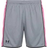 Under Armour Calças de desporto 'Challenger' cinzento escuro / cor-de-rosa / preto