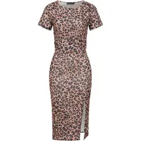 Cloud5ive Vestido castanho / cappuccino / preto