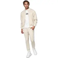 Lonsdale Fato de treino 'ASHWELL' areia / branco