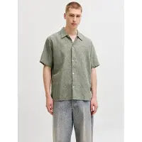 Jack & Jones Camisa De Manga Curta Montauk Wavy Texture