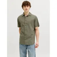 Jack & Jones Camisa De Manga Curta Summer Linen