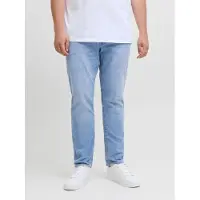 Jack & Jones Plus Calças de ganga 'JJGlenn' azul claro