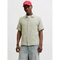 Jack & jones Camisa De Manga Curta Cassis Dobby Resort