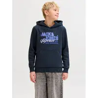 Jack & Jones Kids Moletom Com Capuz Logo 2 Colors