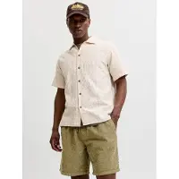 Jack & Jones Camisa De Manga Curta Blutiago Structure Resort