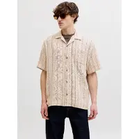 Jack & Jones Camisa De Manga Curta Ebradley Striped Resort