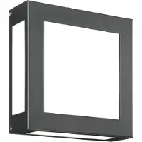 CMD Candeeiro de parede exterior LED com sensor Aqua Legendo antracite