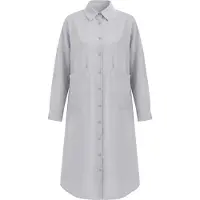 Imily Bela Vestidos camiseiros cinzento