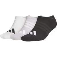 Adidas Meias de desporto 'PERFORMANCE 3 PACK NO SHOW' cinzento claro / preto / branco
