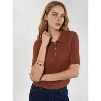 Hiccups for Kids Pullover castanho