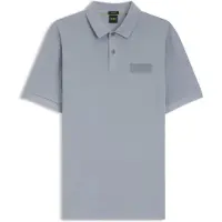 BOSS Polo De Manga Curta Paddy Structure 10280616 Green