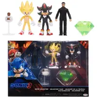 JAKKS Pacific Sonic 3-o Filme Multipack De Figuras Série 2 6 Cm