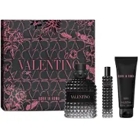 Valentino Conjunto de presente masculino Born In Roma para homens 3 produtos